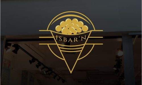 Golden Delights_ ISBAR'N Logo Identity Golden Delights_ ISBAR'N Logo Identity